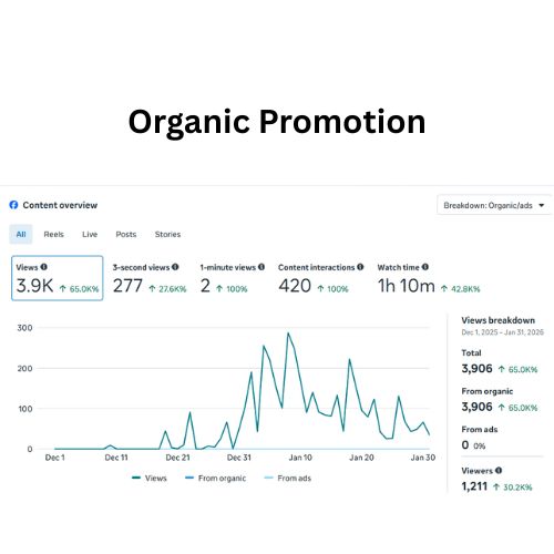 organic promotion